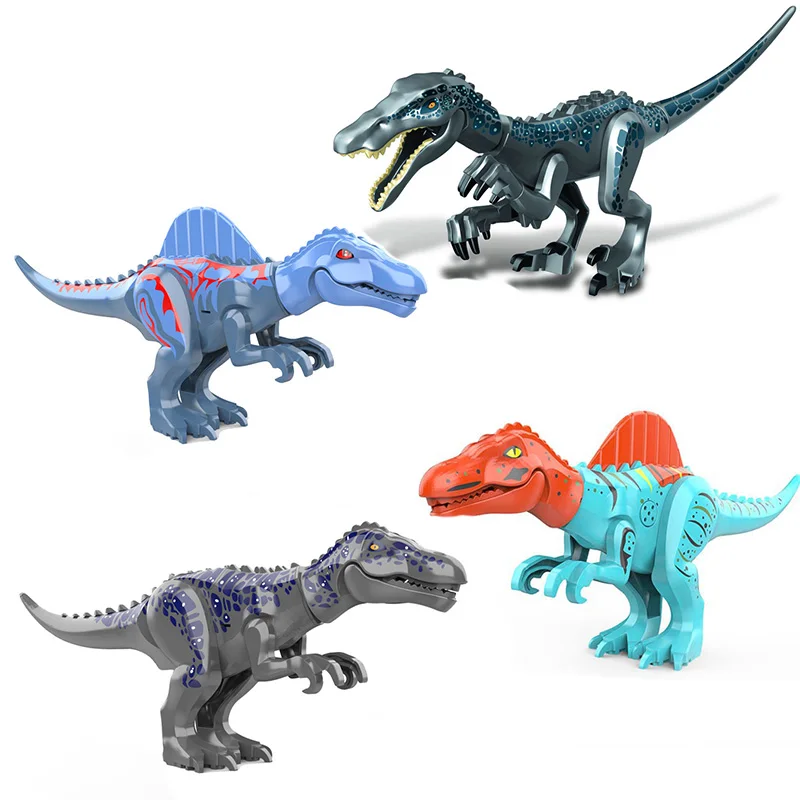 2019 серии животных Парк Юрского Периода Динозавры Indominus Rex Indoraptor DIY фигурки