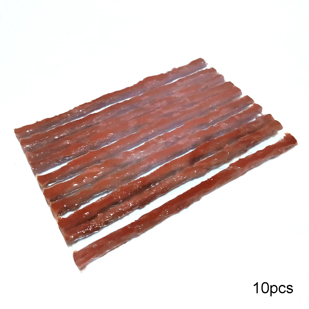 

10/30/50Pcs Tubeless Tire Repair Strips Stiring Glue for Tyre Puncture Emergency Car Motorcycle Tyre Repairing Rubber Strips