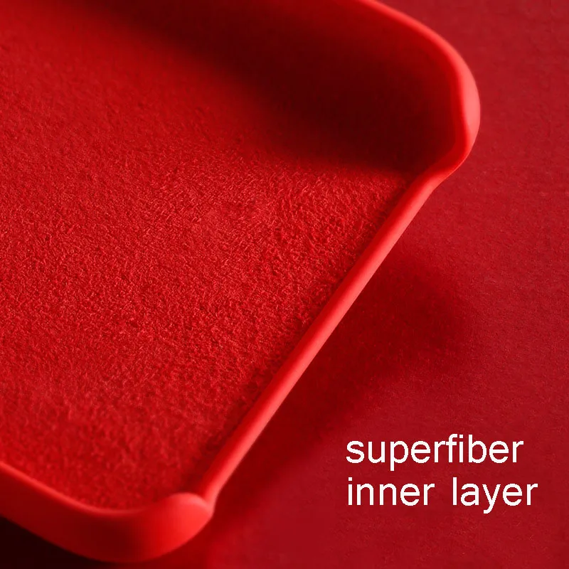 Роскошный оригинальный силиконовый чехол для телефона iphone 7 8 Plus Apple Cover 6 6S X XS MAX XR