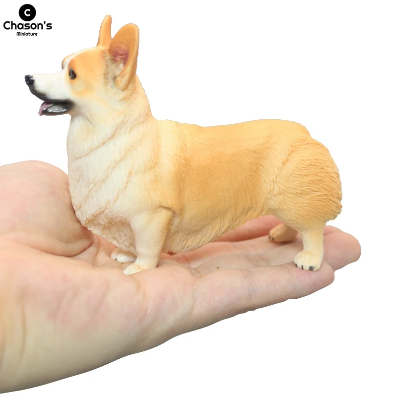 Миниатюрный корги Англия французский бульдог бульли собака фигурка животного