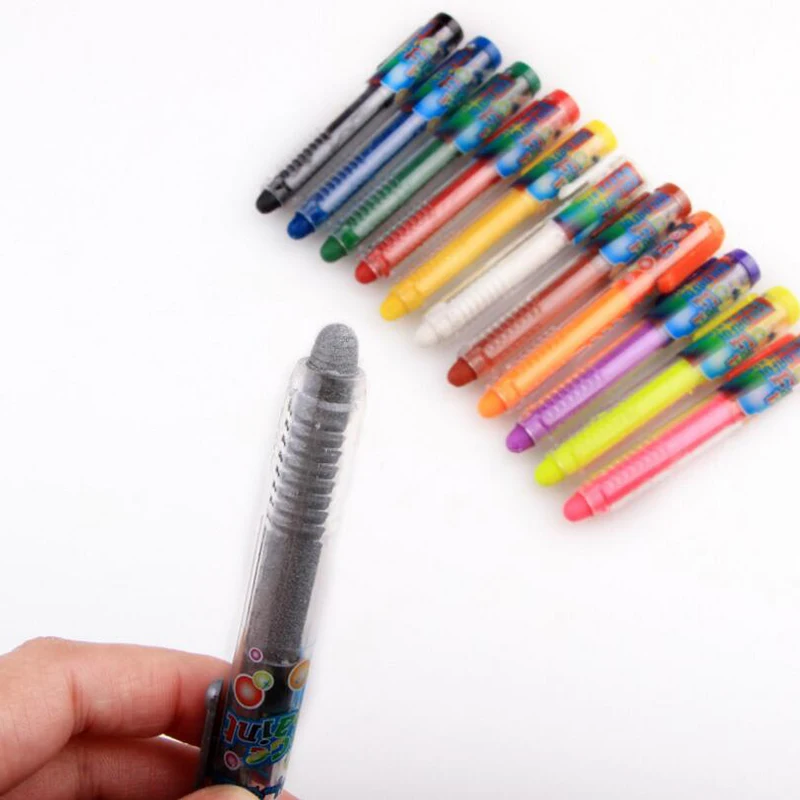 12 цветов карандаши для рисования лица комбинированная структура краска