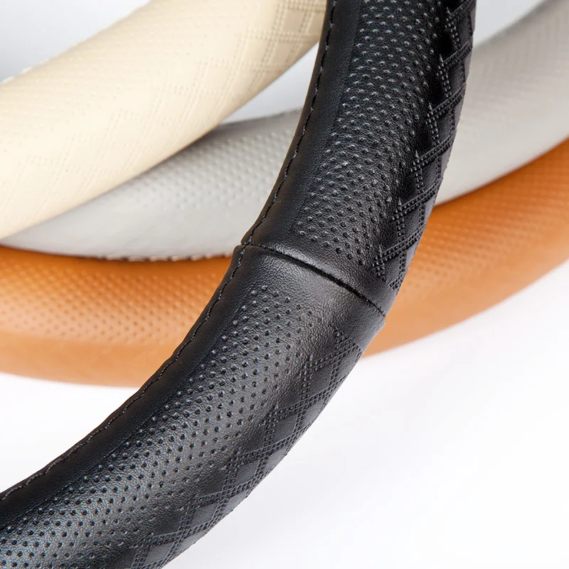 Аксессуары из натуральной кожи для автомобиля Ford Mustang Ranger S-max чехол рулевого