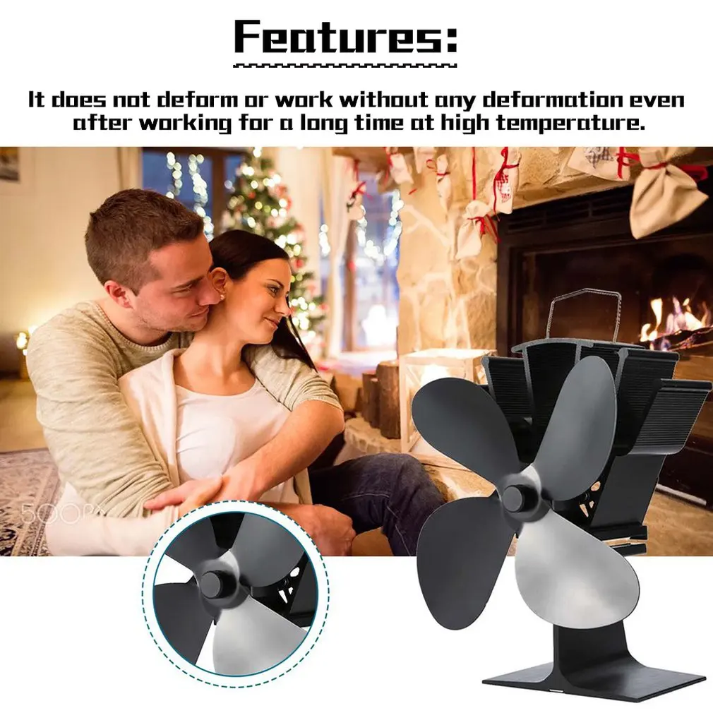 Термальная мощность вентилятор для камина Heat Power ed деревянной плиты/деревянная