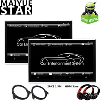 11 6 inch 8 core android 9 0 216g car headrest monitor 19201080 hd touch screen wifibluetoothusbsdhdmifm mp5 video player