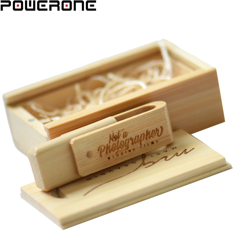 USB-флеш-накопитель POWERONE деревянный 4/8/16/32/64 ГБ | Компьютеры и офис