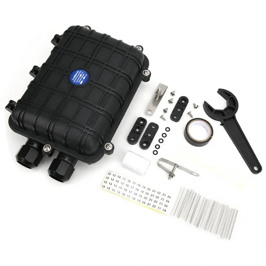 1 в из горизонтального волоконно-оптического сращивания корпус IP68