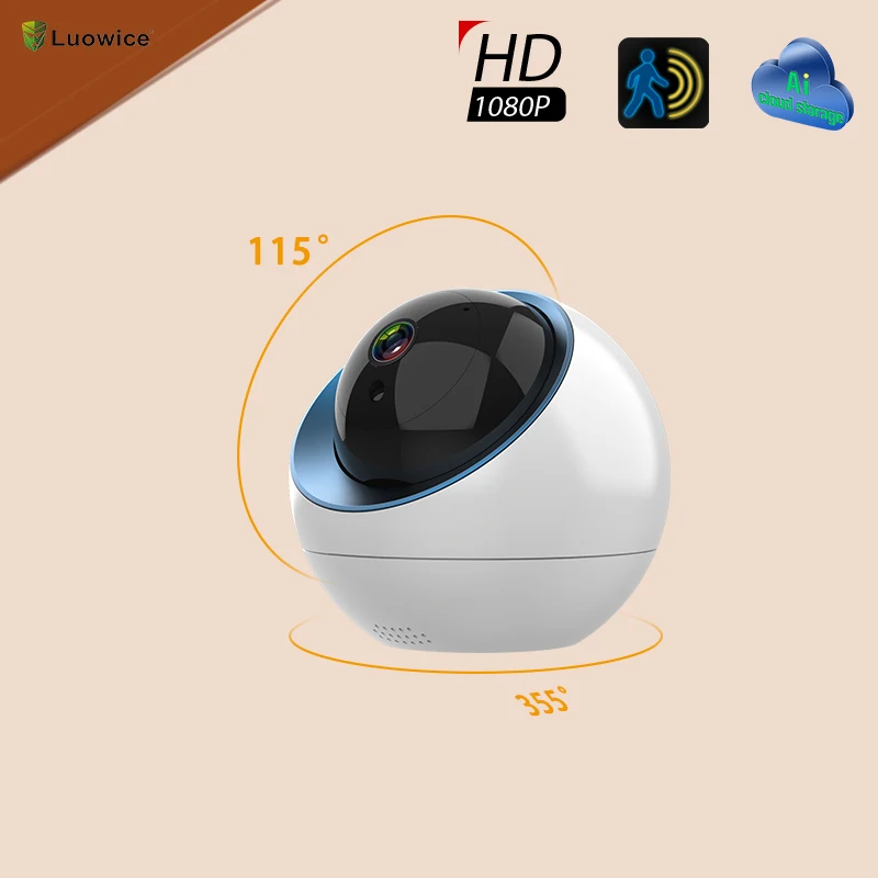 Беспроводная IP-камера 720P/1080P с облачным Wi-Fi | Безопасность и защита
