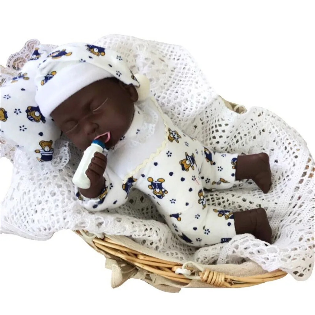 Детская кукла L819 модная детская игрушка для сна африканская черная лучший