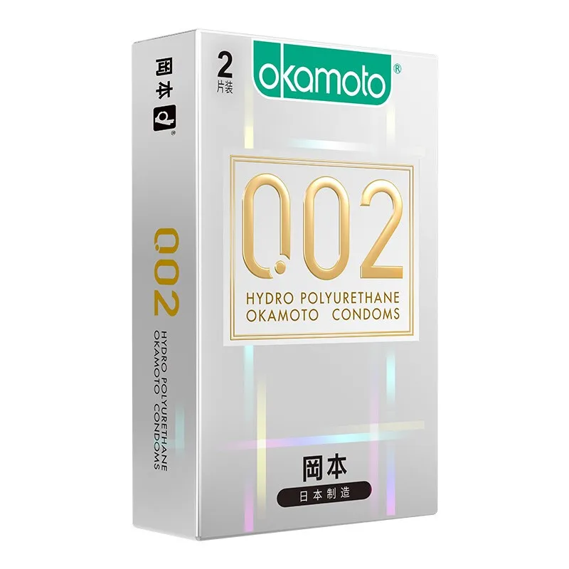 Оригинальный гидрополиуретановый презерватив Okamoto Zero Two 002 интимные товары