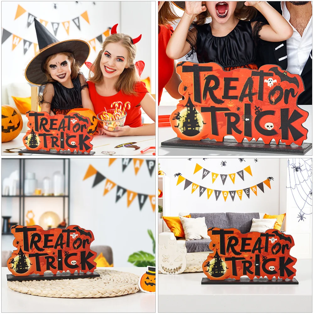 

1Pc Wooden Decoration Desktop Ornament Party Supplies