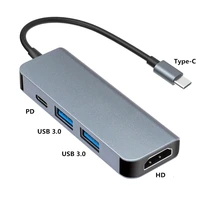 thunderbolt 3 dock 4 in1 usb c to hd adapter type c usb 3 0 splitter thunderbolt 2 for macbook adapter laptop accessories