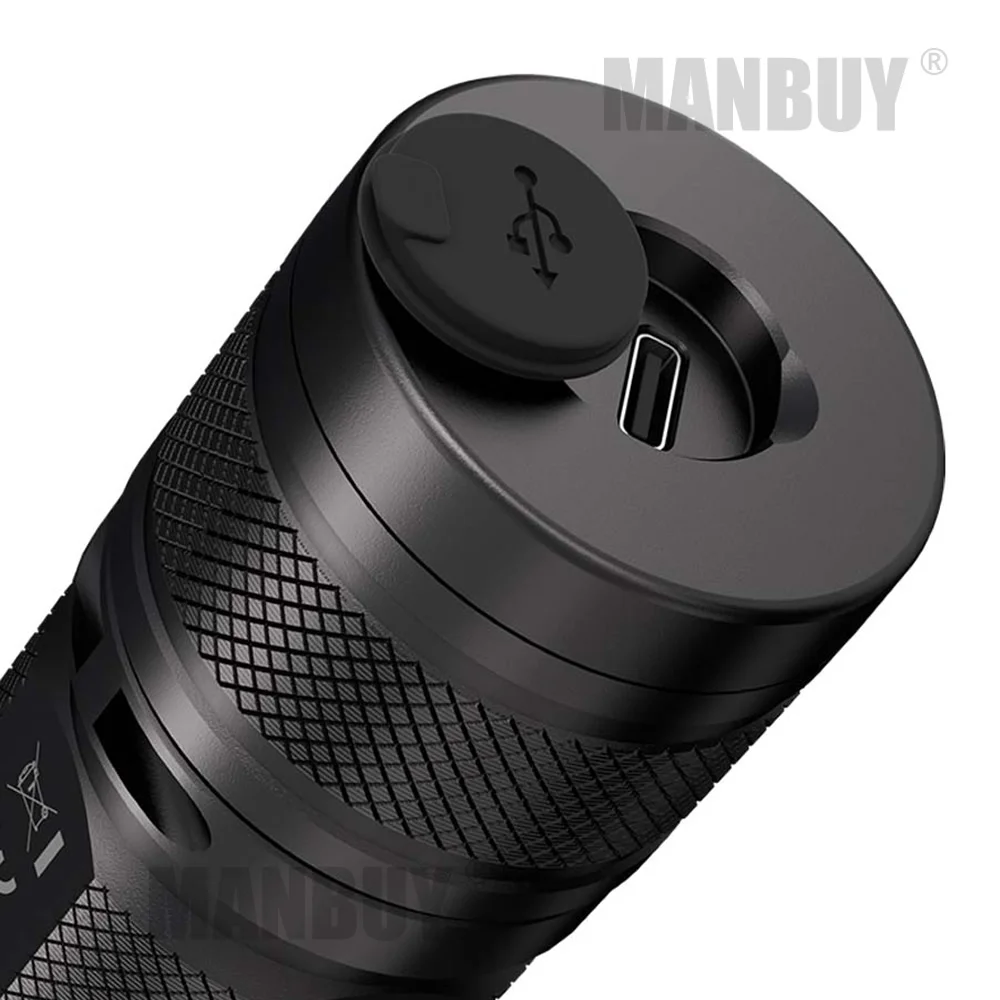 2021 Nitecore R40 V2 1200 люмен CREE XP-L2 V6 светодиодный фонарик USB-C Перезаряжаемые с зарядная