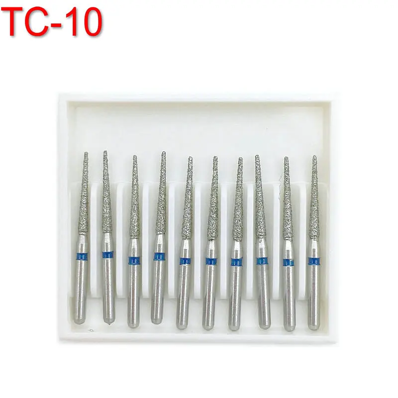 10 шт. Алмазные Боры Dental FG 1 6 мм высокоскоростные сверла для высокоскоростного