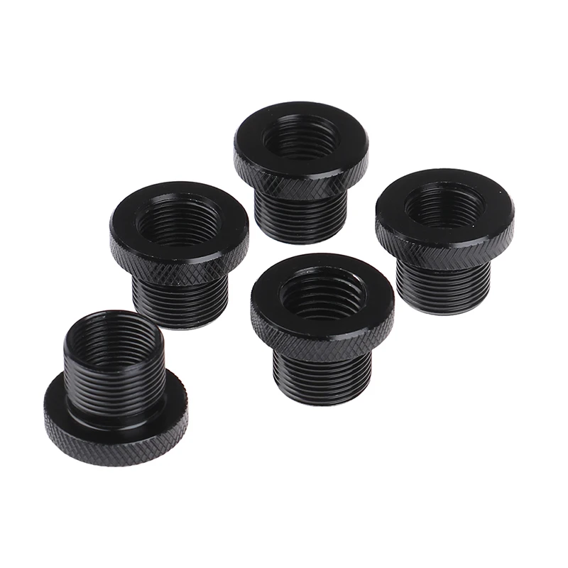 1 шт. от 5/8 дюйма x 24 до 1/2-28 до M14x1 до M14x1.5 для адаптера цилиндрической резьбы, алюминий для. 223 .308 AK47 AK74 SKS для всех NAPA 1 шт. от 5/8 дюйма x 24 до 1/2-28 до M14x1 до M14x1.5 для адаптера цилиндрической резьбы, алюминий для. 223 .308 AK47 AK74 SKS для всех NAPA