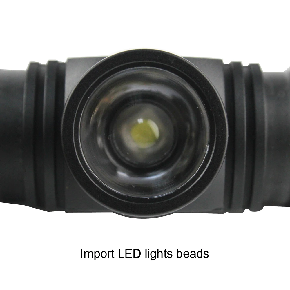 BORUIT 1000LM XM-L2 светодиодный мини-фонарь, масштабируемый налобный фонарь, USB зарядное устройство, 18650 аккумулятор, Головной фонарь, фонарь для кемпинга, охоты