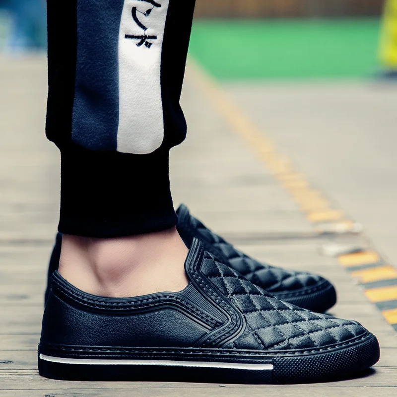 Лоферы женские на плоской подошве Вулканизированная подошва Повседневная