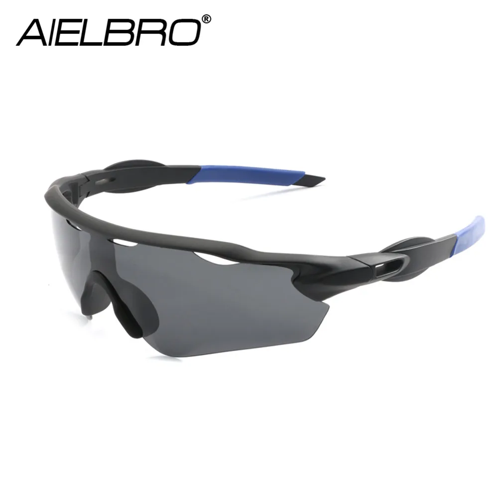 AIELBRO поляризованные солнцезащитные очки для велоспорта спорта на открытом