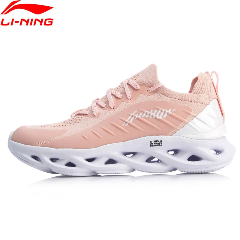 (Код обрыва) Li Ning женские кроссовки для бега с подушкой LN ARC дышащие однониточной