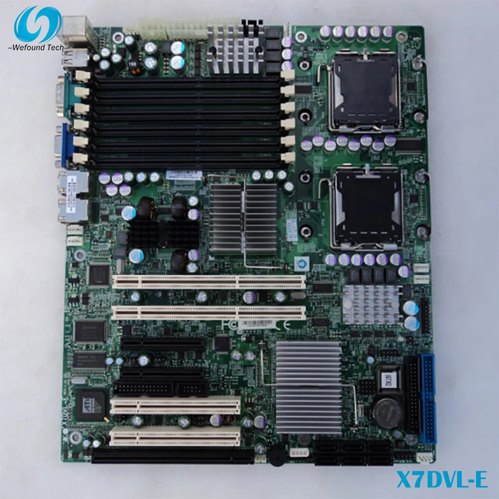 

100% Working Server Motherboard For Supermicro X7DVL-E 771 54CPU Fully Tested