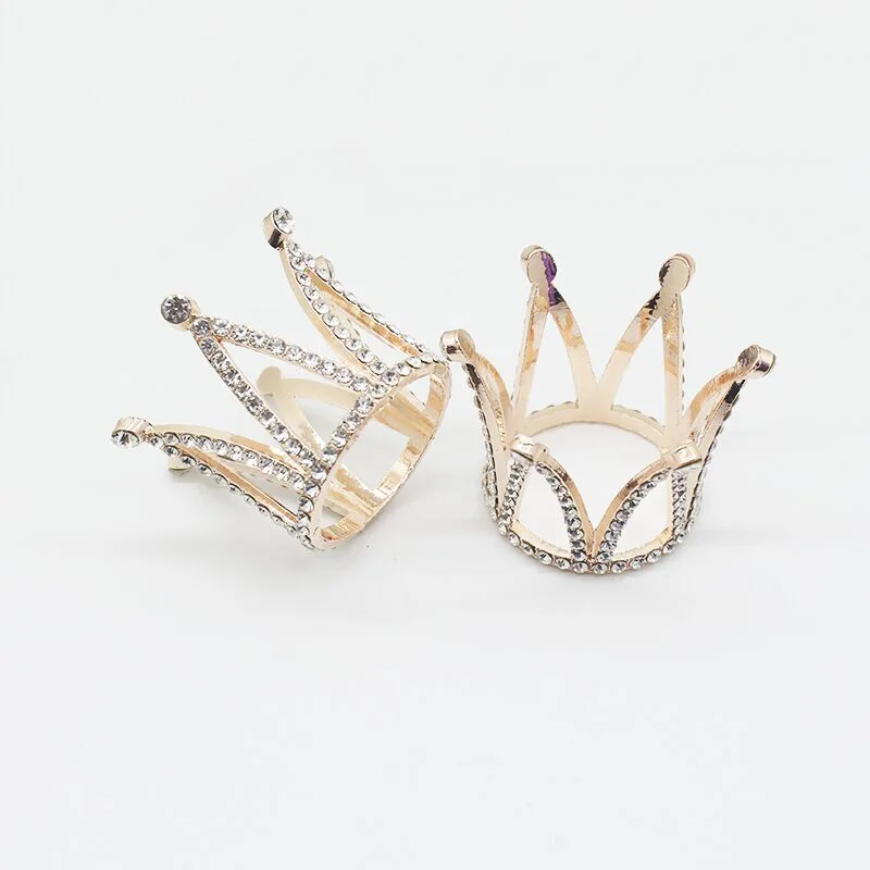 

Мини-короны с кристаллами Lkeran, 3 шт.