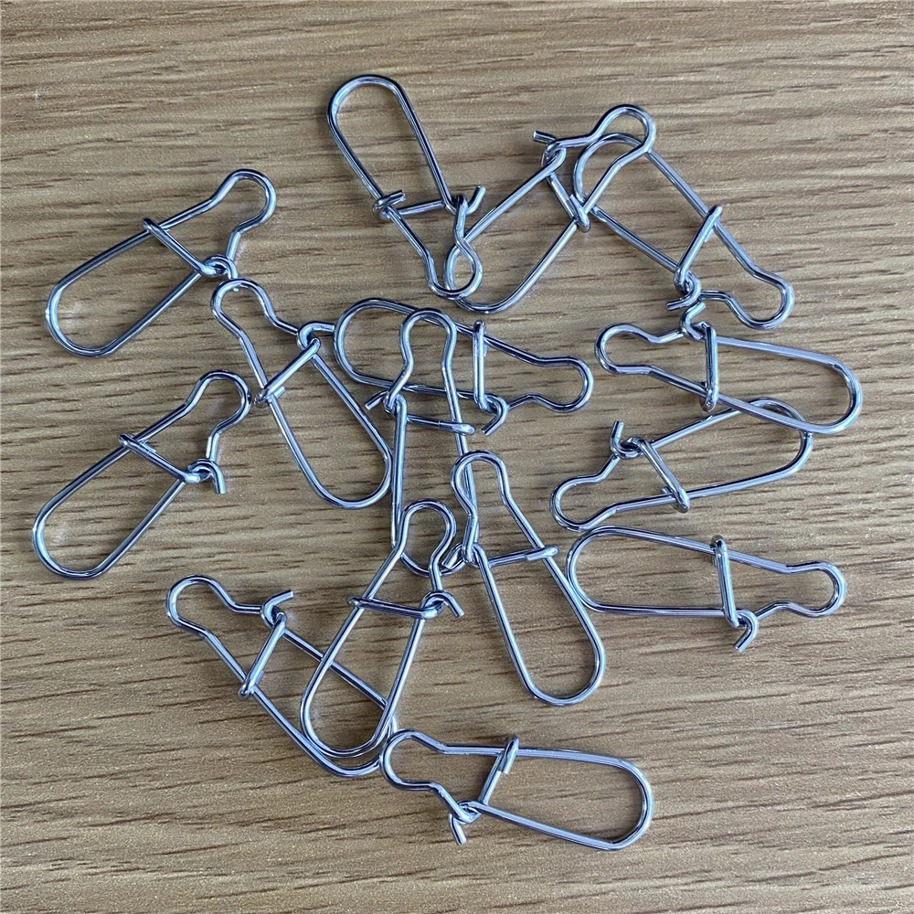 LOTITONG Нержавеющая сталь Рыбалка Разъем Быстрый защелка Замковая оснастки