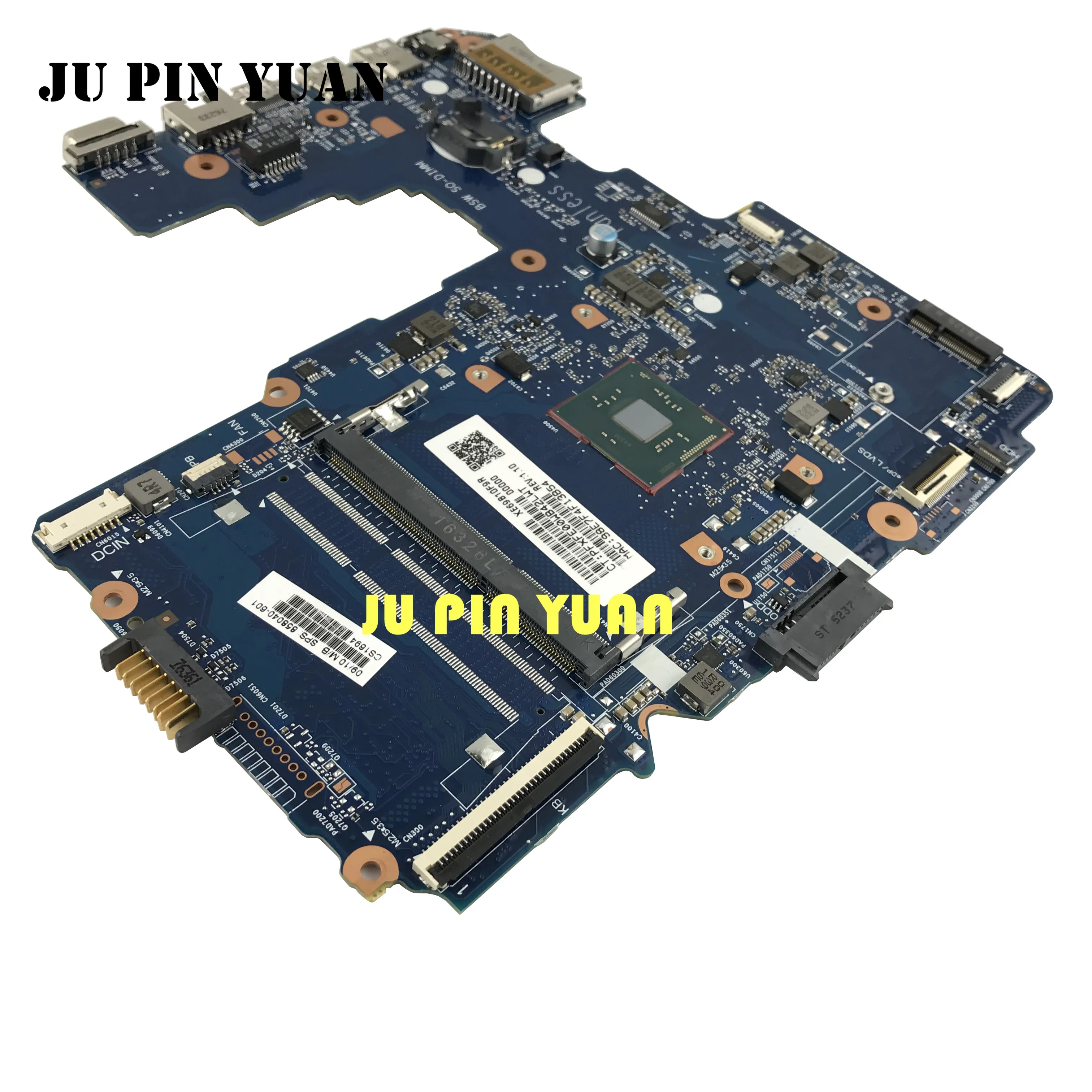 858040 001 501 Материнская плата для ноутбука HP 14 AM с SR2KN N3060 6050A2823001 MB A01 полностью