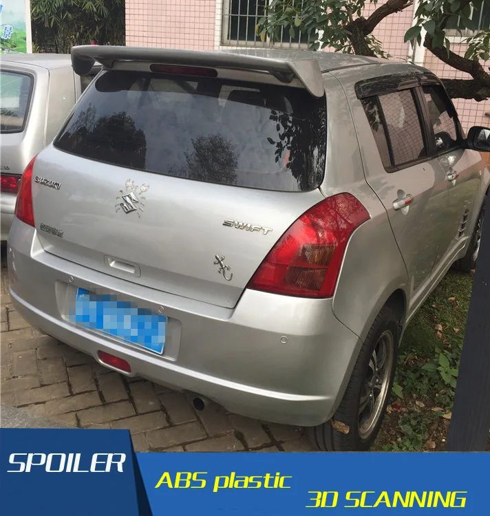 For swift Spoiler High Quality ABS Material Car Rear Wing Primer Color Suzuki 2007-2014 | Автомобили и мотоциклы