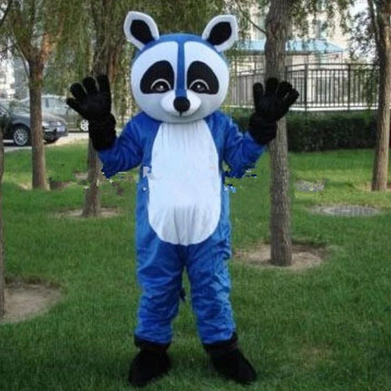 

Blue Racoon Mascot Costume Suits Cosplay Party Game Dress Outfits Furry Clothing Advertising Promotion Carnival Halloween