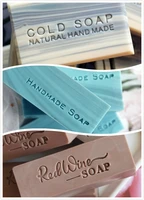 simple style soap stamp diy natural handmade making seal red wine cold soap transparent acrylic chapters