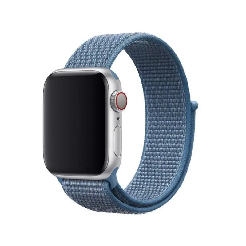 woven nylon Watch Strap For 38mm Apple Series 5 4 3 2 1 42mm Wrist Bracelet iWatch Sports Edition Replacement | Наручные часы