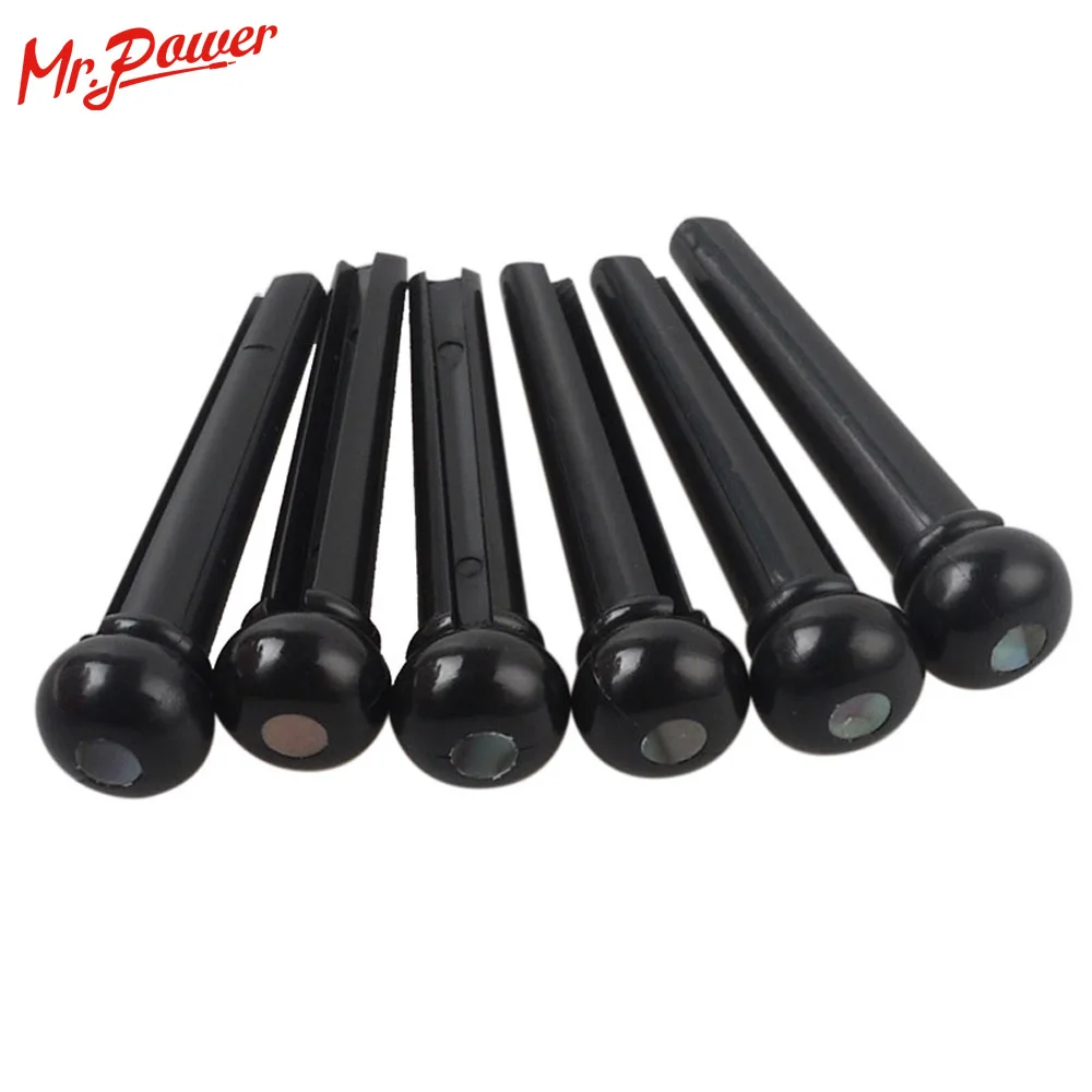 

100pcs Tuning Tone Pegs Sustain String Nail Fixed Durable Acoustic Guitar Bridge Pin for Acoustic Guitar Accessories