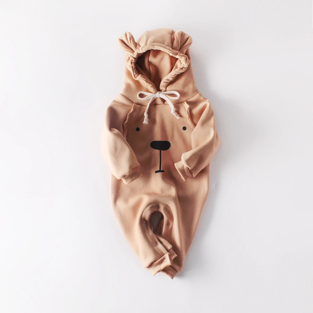 Koodykids/Зимний комбинезон для маленьких девочек одежда с капюшоном изображением