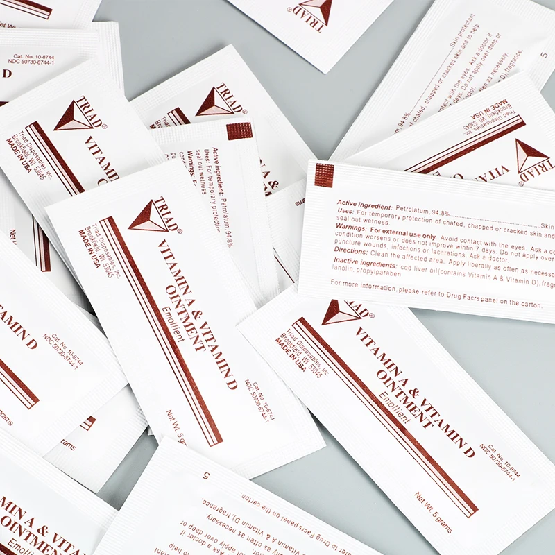 100 шт./лот тату витаминовая мазь A & D крем против шрамов для ухода за после