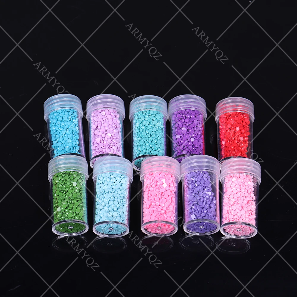 

PDMDOG 60/120 Bottles 5d Diamond Painting Accessories tools Storage Box Carry Case diamant painting tools Container Bag