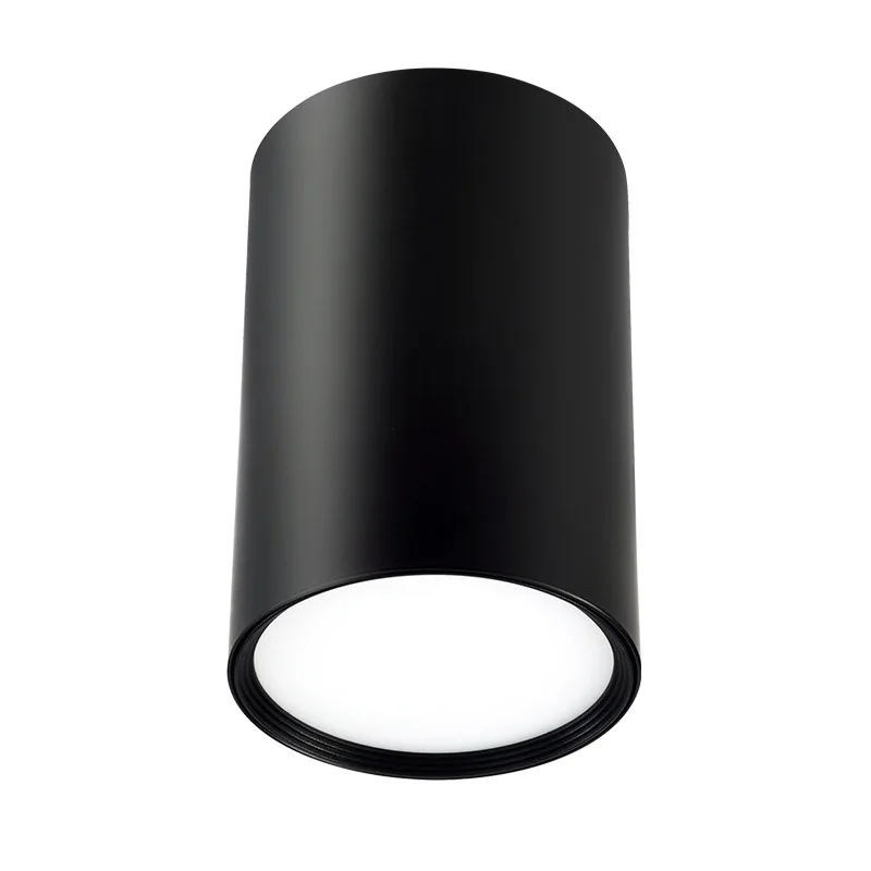 Black Body SMD2835 Светодиодный потолочный светильник с регулируемой яркостью на поверхности, потолочный светильник 5 Вт 7 Вт 9 Вт 12 Вт 15 Вт 18 Вт, Светодиодный точечный светильник, светильник для кухни - Цвет корпуса: Black Body SMD2835