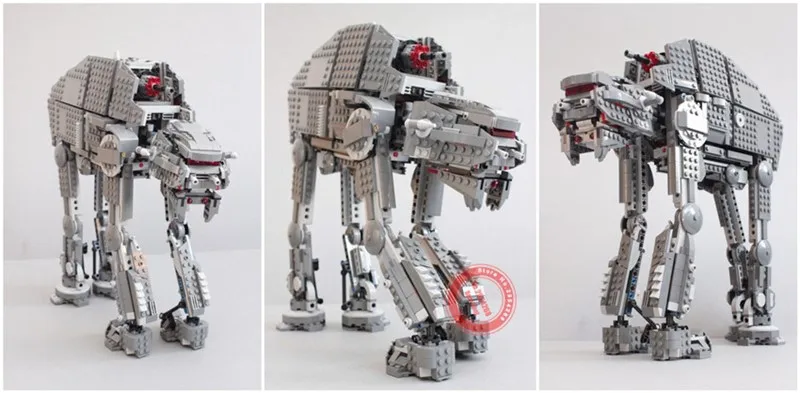 Новый первый заказ тяжелый штурмовой ходунки AT M6 Fit Legoings Звездные войны фигурки