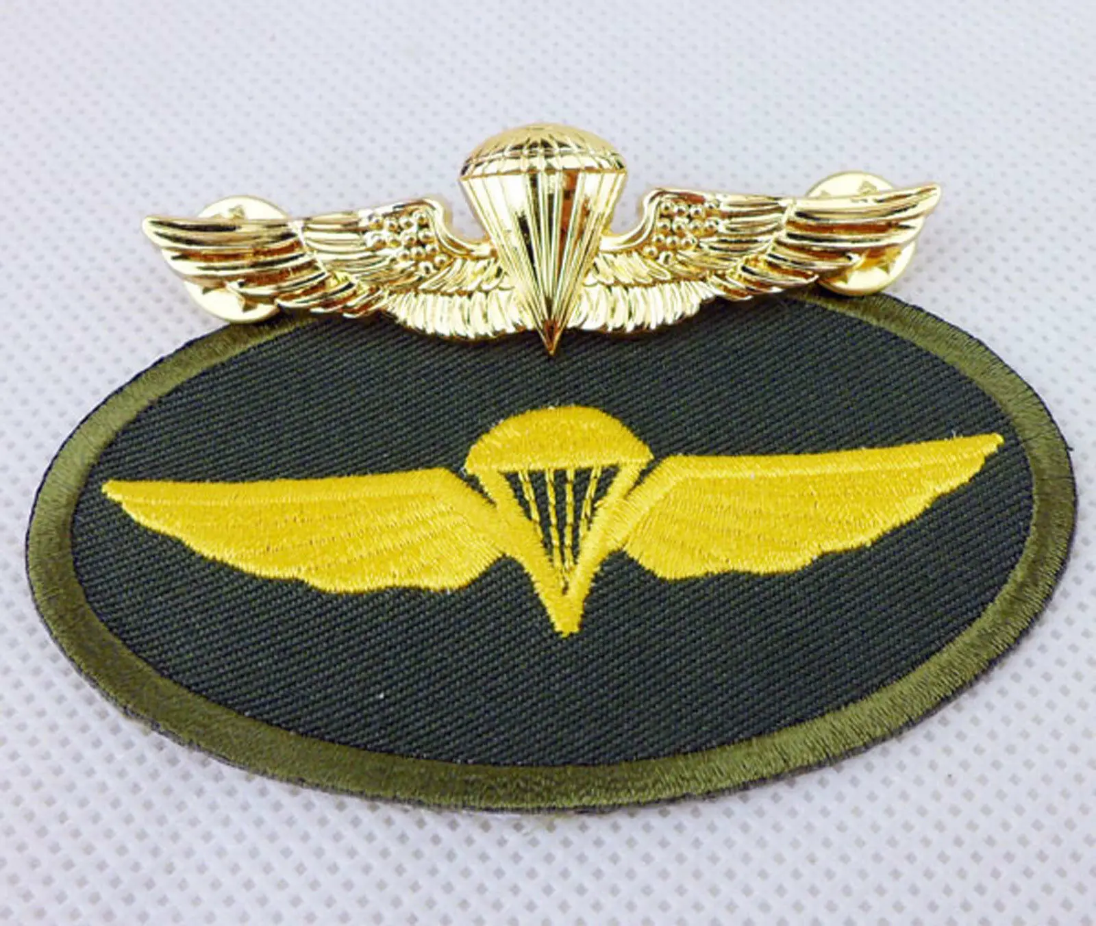 ВМС США парашютистов значок Wings булавки с вышивкой в стиле милитари от магазина| |