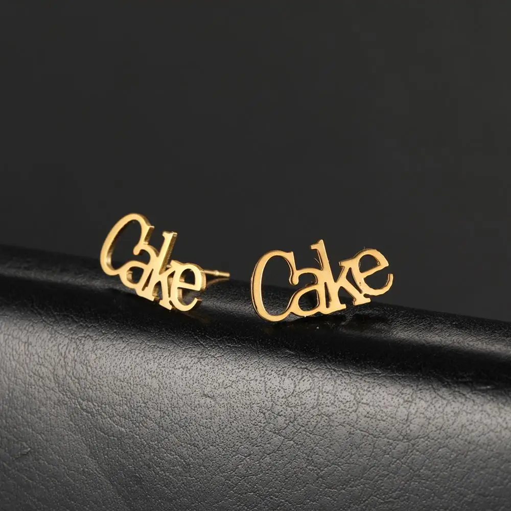 Skyrim индивидуальные серьги из нержавеющей стали с индивидуальным именем и