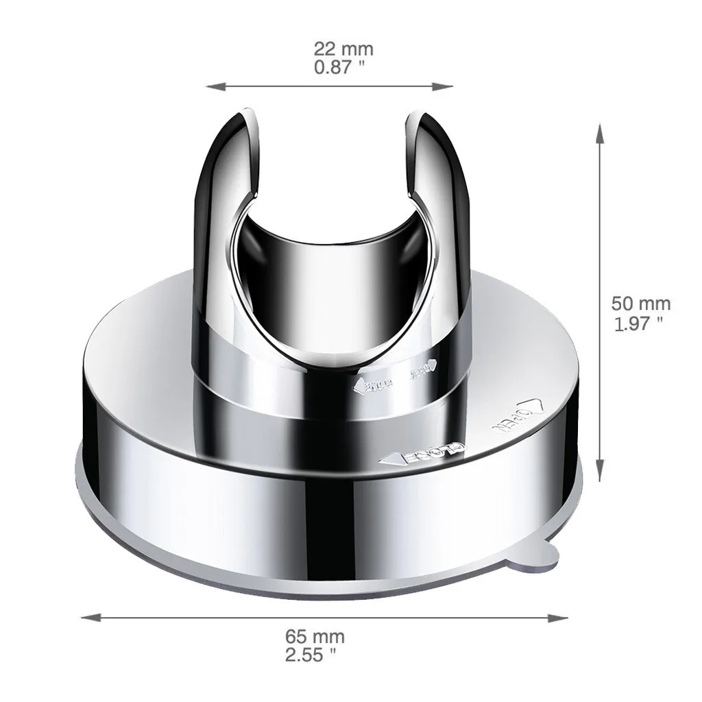 Настенный держатель для душевой лейки с присоской 30 # 2 шт. | Обустройство дома