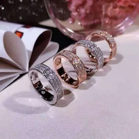2021 best selling couple ring s925 sterling silver jewelry original high quality luxury brand temperament goddess gift