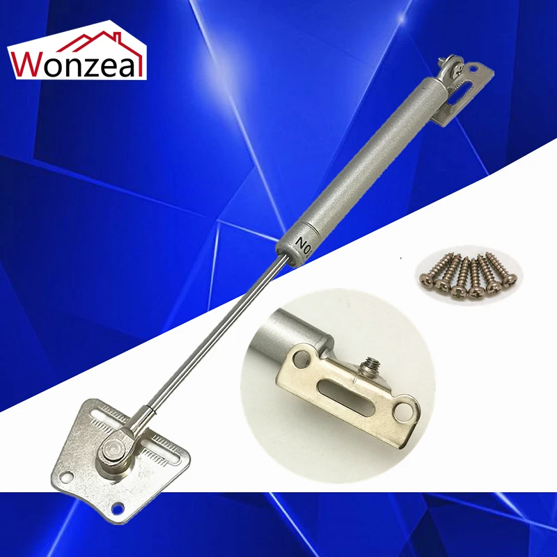 

20N-300N 2-30kgs Lift Support Furniture Hinge Accessories For Wood Furniture Cabinet Door Kitchen Cupboard Gas Spring Hinges