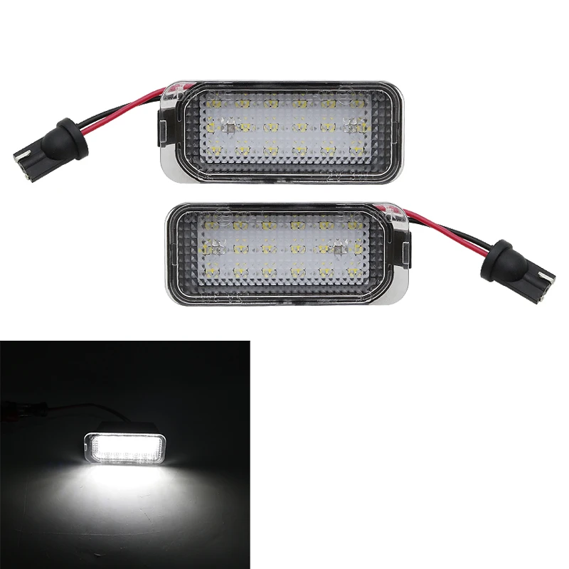 Комплект из 2 предметов белый светодиод номерной знак лампочки Canbus для форд