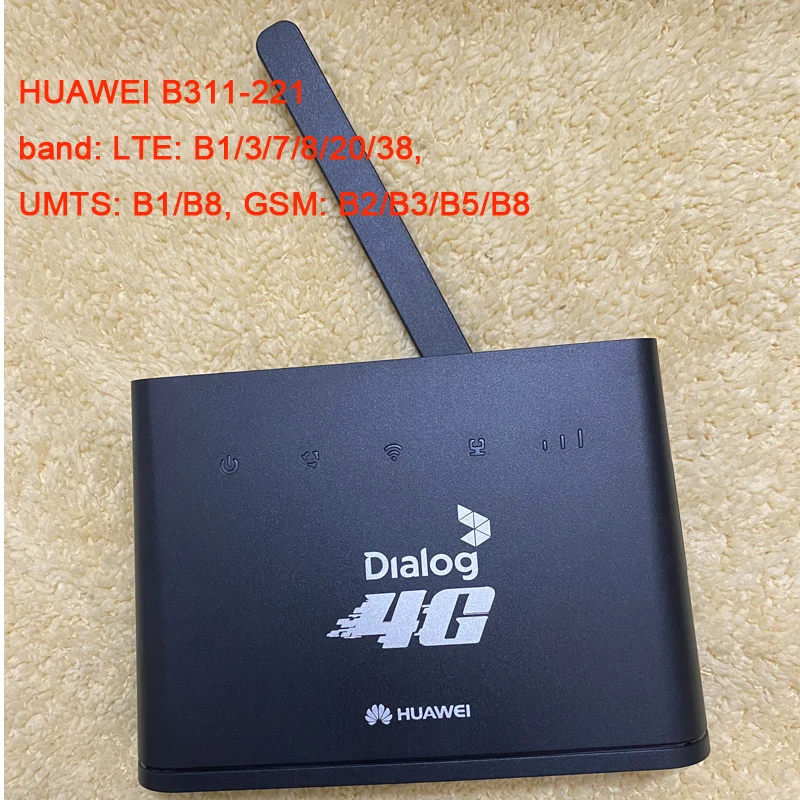 Маршрутизатор Huawei 4G 2 модема со слотом для SIM-карты CAT4 150 Мбит/с LTE CPE 4 ГГц уличный