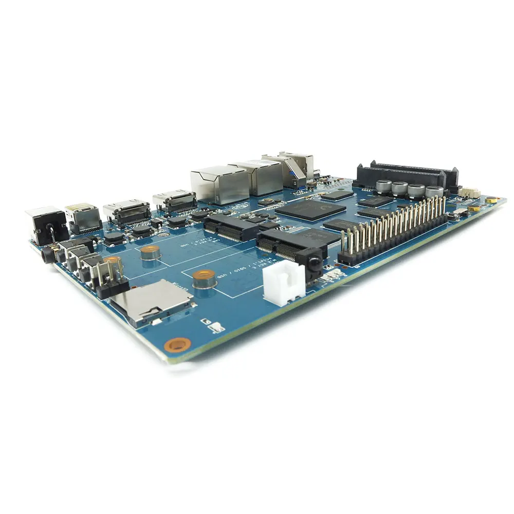 Умный роутер Banana pi BPI W2 с дизайном Realtec RTD1296 подходит для домашних развлечений