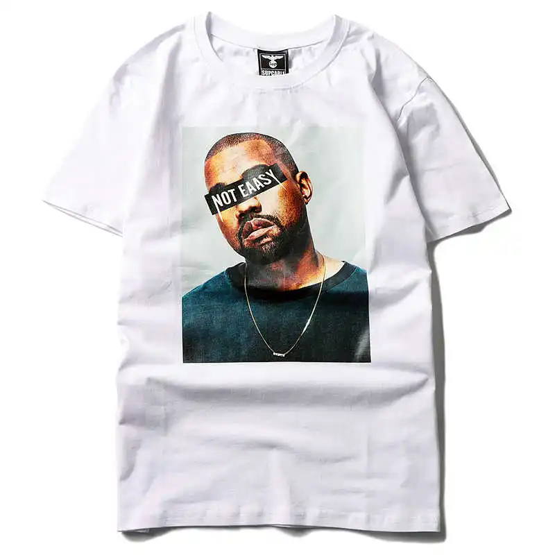 

Новинка 2021, футболка Kanye West, высококачественные мужские и женские хлопковые футболки Kanye West, футболки с принтом, стильные топы на лето и весну