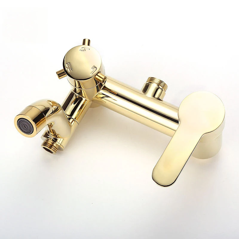 4 цвета набор душевых смесителей позолоченный кран для ванной настенный комнаты