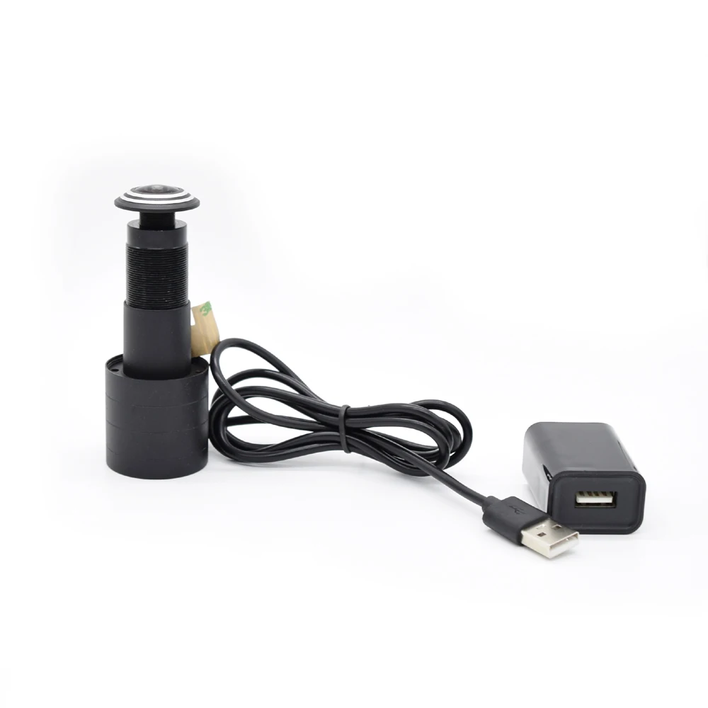 Домашняя безопасность 1080P Wifi дверной глазок мини IP P2P датчик движения видео icsee