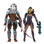 Игрушки инопланетянин против Хищника 17-20 см, фигура хищника из ПВХ, Коллекционная модель куклы