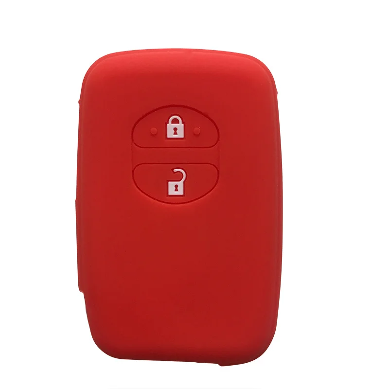 Силиконовый чехол для автомобильного ключа комплект чехлов держатель Toyota Camry