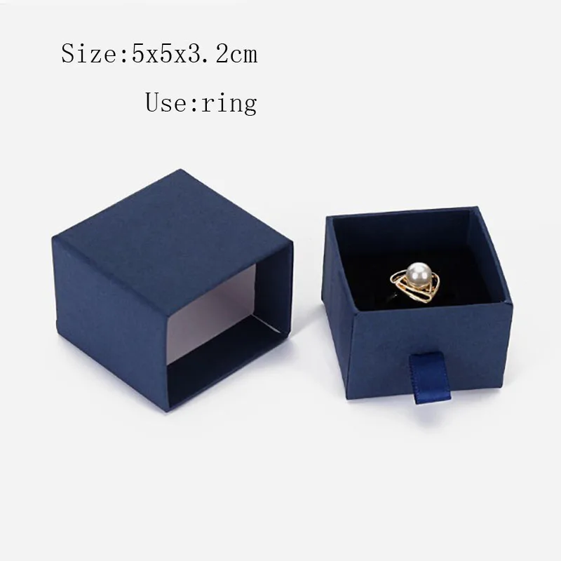 Подарочные коробки квадратный органайзер для ювелирных изделий коробка в форме